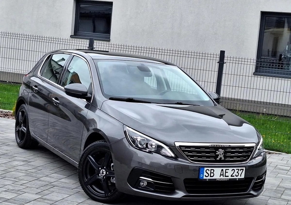 Peugeot 308 cena 45900 przebieg: 70000, rok produkcji 2018 z Radom małe 407